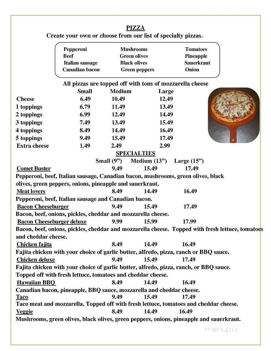 I Don't Care - Charles City, IA menu_pic
