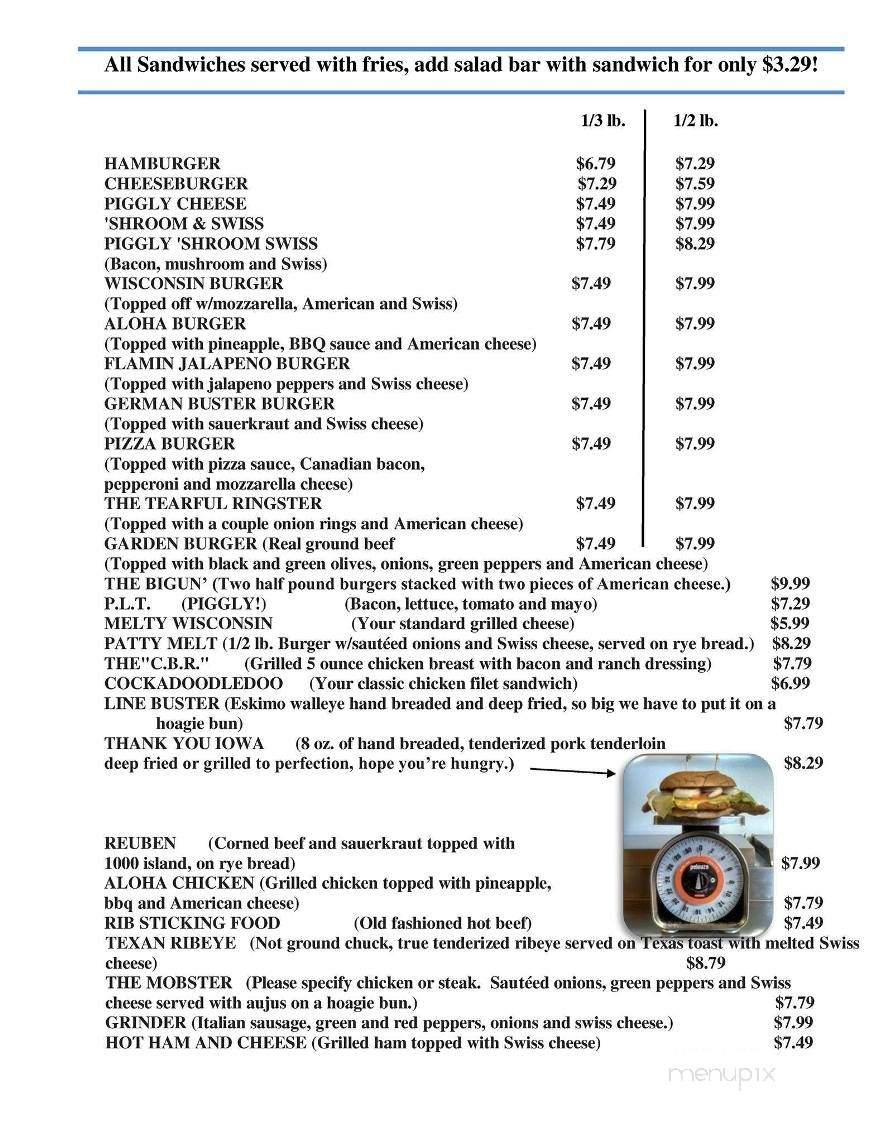 I Don't Care - Charles City, IA menu_pic
