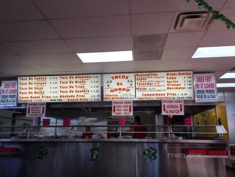 El Gordito - Las Vegas, NV menu_pic