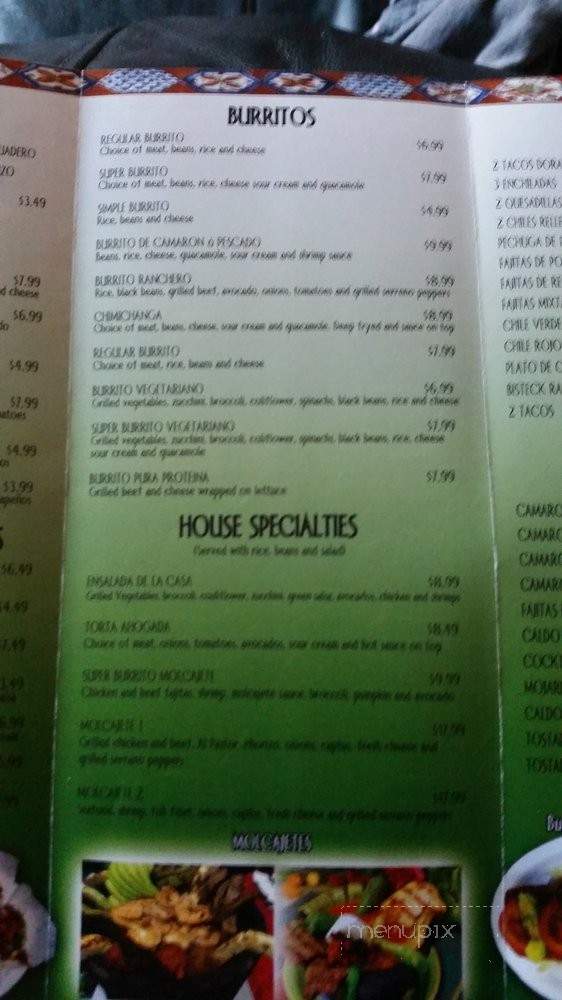 Taqueria Molcajetes - Santa Rosa, CA menu_pic