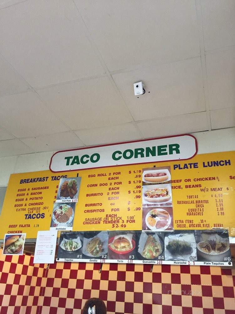 /250139166/Taco-Corner-Taqueria-Menu-Houston-TX - Houston, TX