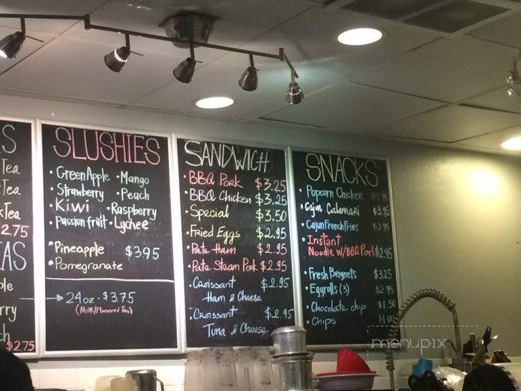 Saigon Tea - Garden Grove, CA menu_pic