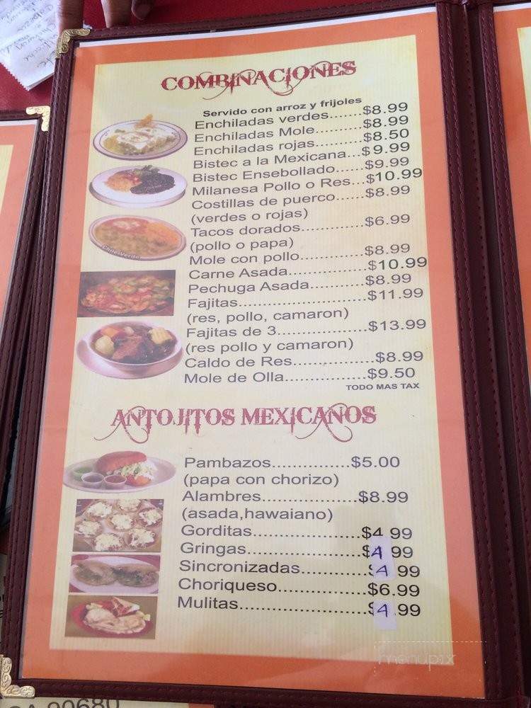 El Rinconsito Mexican Food - Stanton, CA menu_pic
