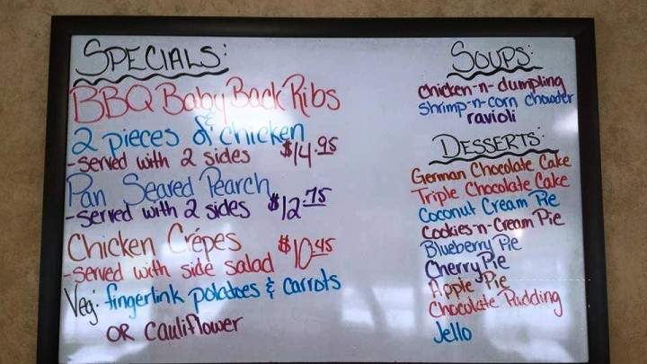 Chautauqua Harbor House - Mayville, NY menu_pic