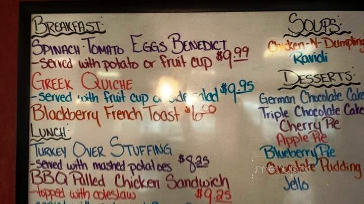 Chautauqua Harbor House - Mayville, NY menu_pic