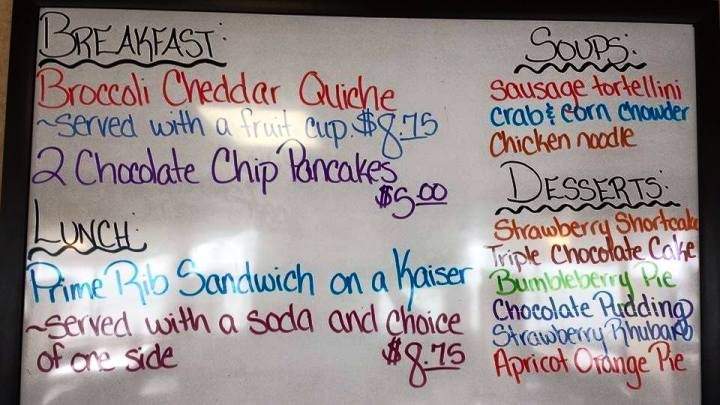 Chautauqua Harbor House - Mayville, NY menu_pic