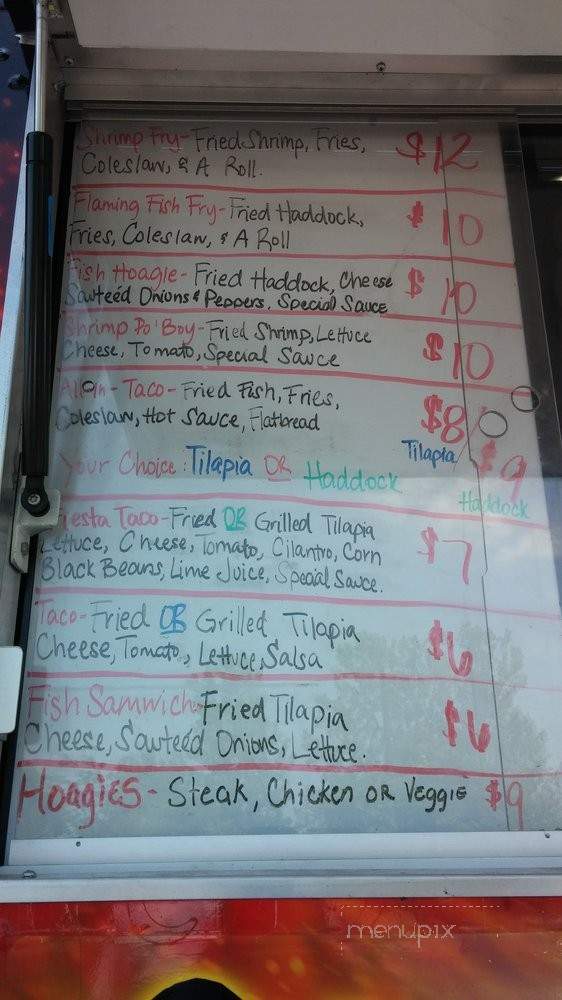 The Flaming Fish - Buffalo, NY menu_pic
