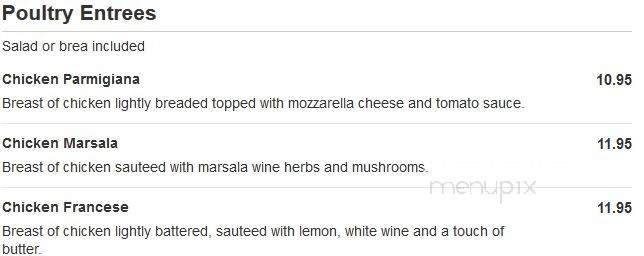 Luke's Pizzeria - Bronx, NY menu_pic