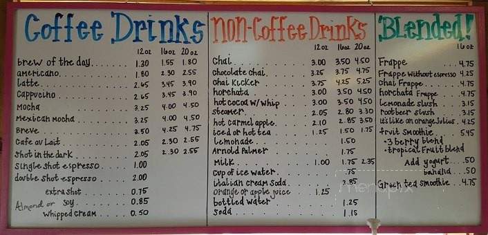 Candy's - Westcliffe, CO menu_pic