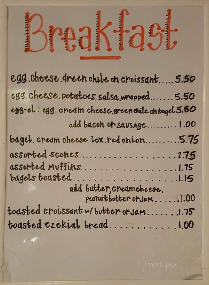Candy's - Westcliffe, CO menu_pic