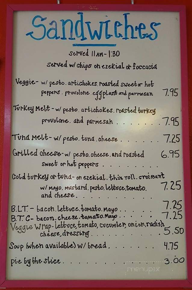 Candy's - Westcliffe, CO menu_pic