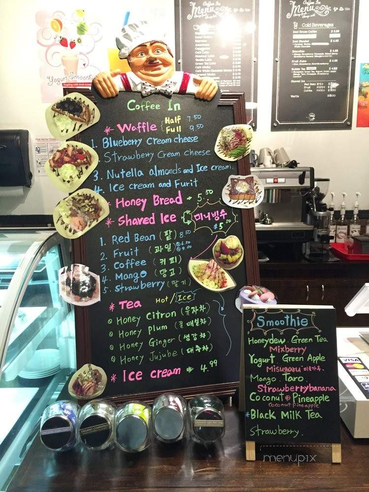 Coffee In - Duluth, GA menu_pic