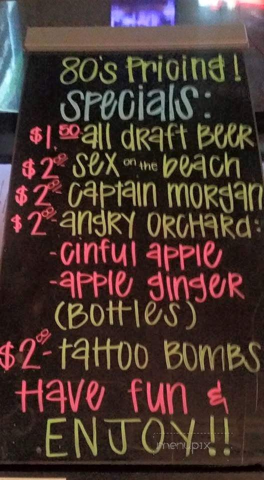 On The Rocks Tapas Bar & Grill - Sumter, SC menu_pic