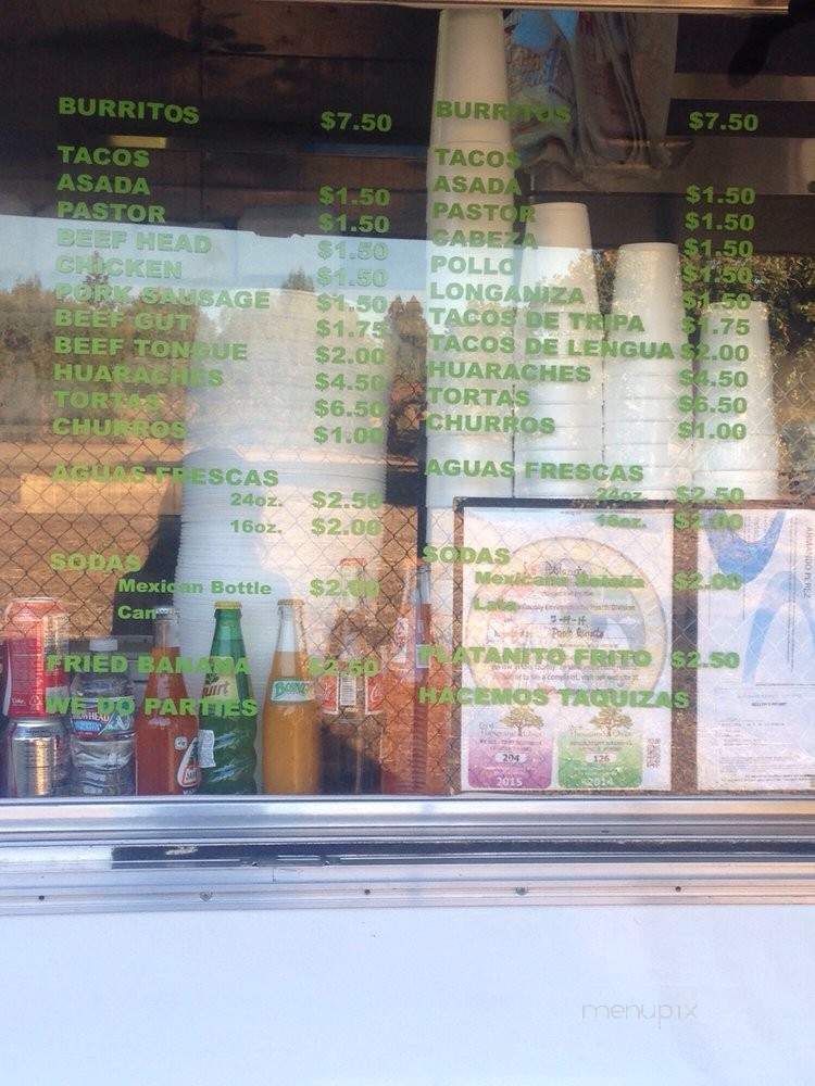 La Poblanita Taco Truck - Thousand Oaks, CA menu_pic