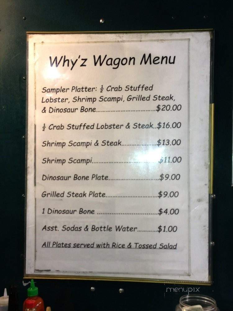 Why'z - Honolulu, HI menu_pic