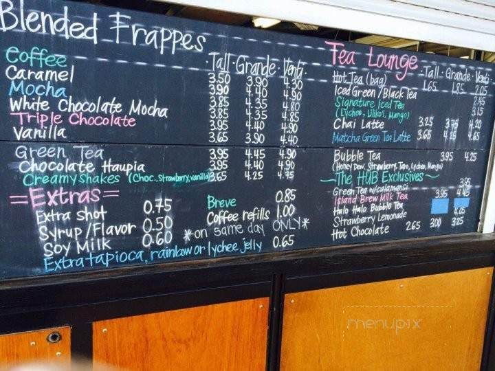 Island Brew's The Hub - Honolulu, HI menu_pic