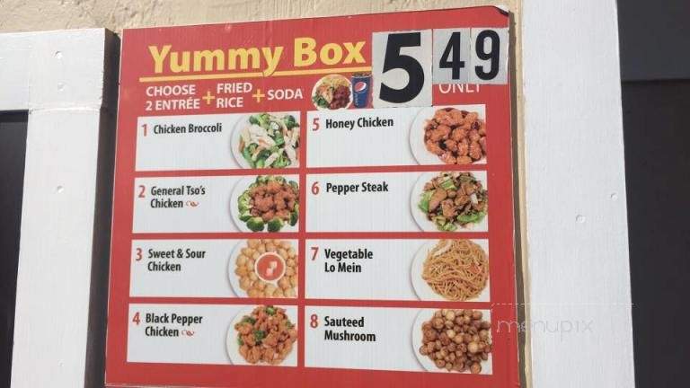 Yummy House - Streator, IL menu_pic