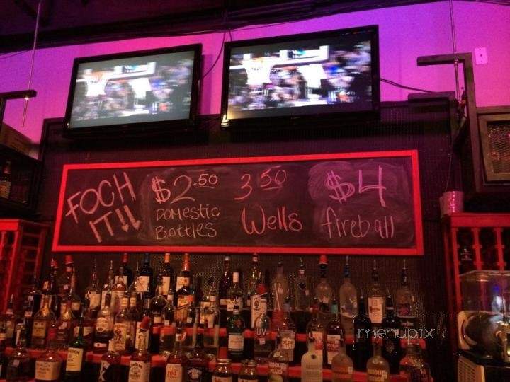 Foch Lounge - Fort Worth, TX menu_pic