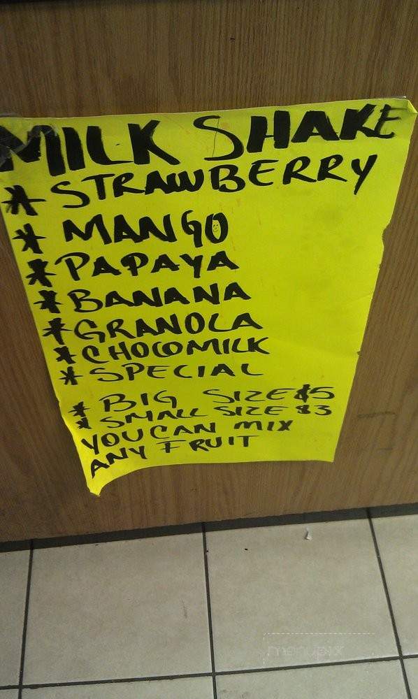 Alejandras Deli - Newburgh, NY menu_pic