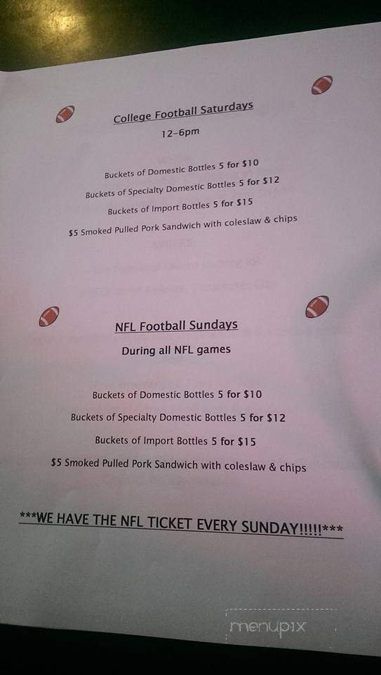 Highland Tavern - Gloucester City, NJ menu_pic