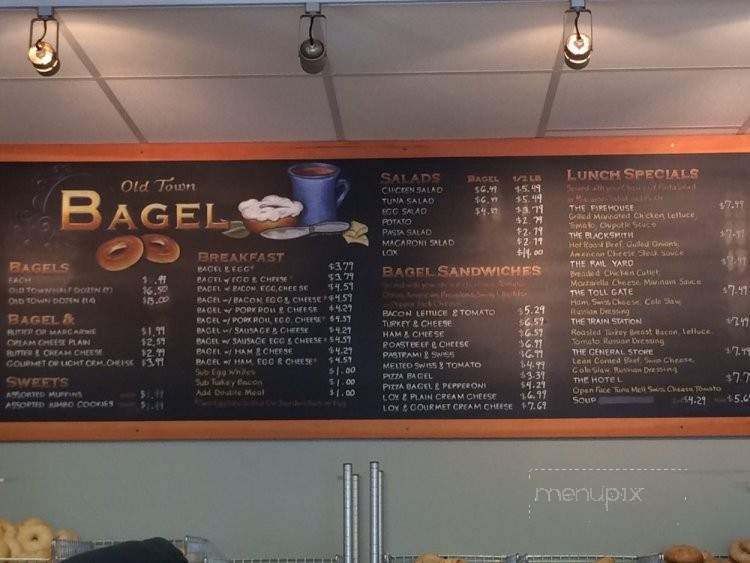 Old Town Bagel - Swedesboro, NJ menu_pic