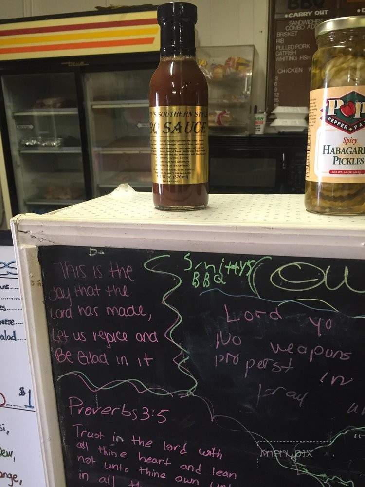 Smitty's Southern Style BBQ - Richmond, KY menu_pic