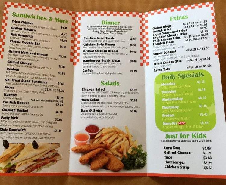 Dale's Burgers And More - Quinlan, TX menu_pic