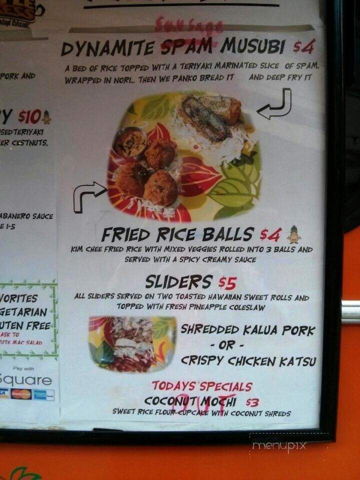 Pineapple Express - Fort Collins, CO menu_pic