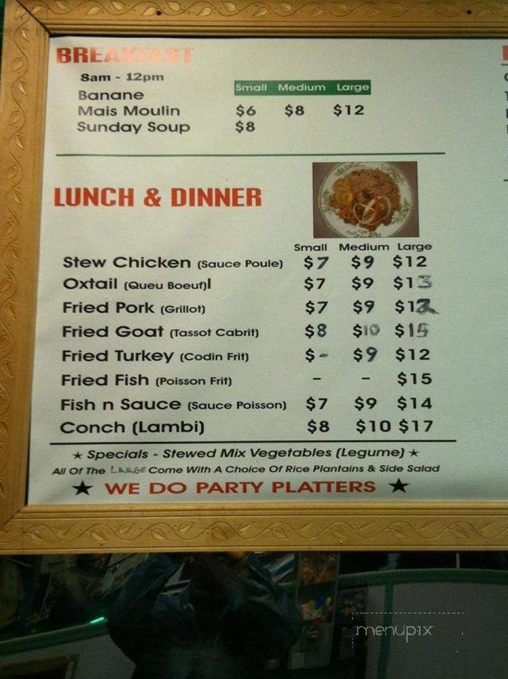 Denise's Takeout - Irvington, NJ menu_pic