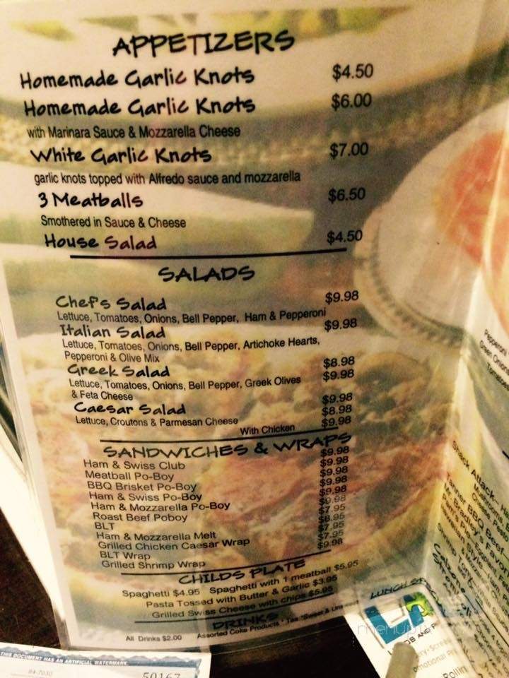 Norma's Pizza Shack - Covington, LA menu_pic