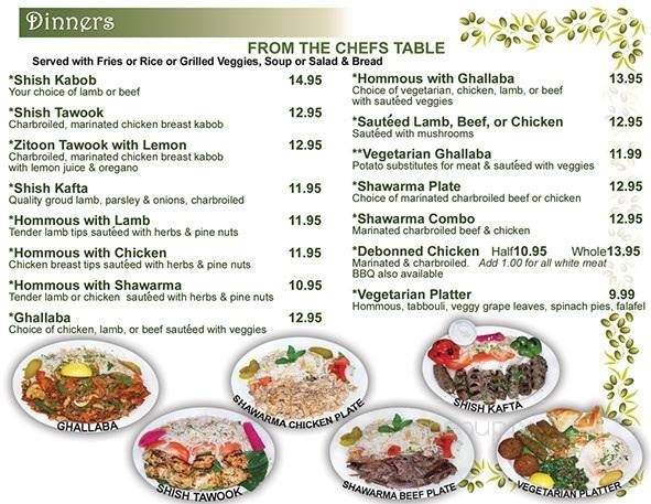 Zitoon - Midland, MI menu_pic
