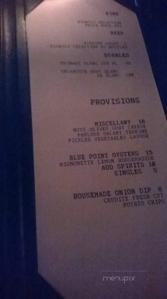 Atwater Alley - Dallas, TX menu_pic
