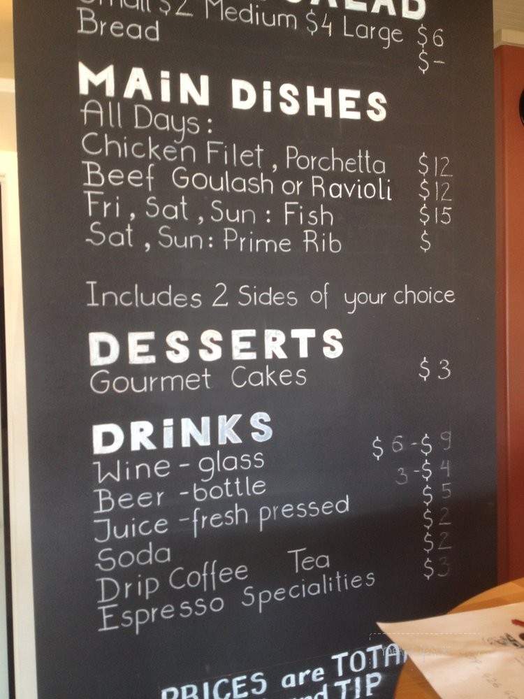Great Spot - Cle Elum, WA menu_pic