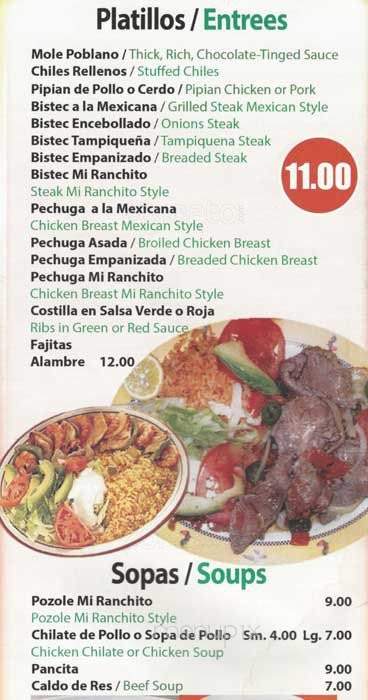 Mi Rachinto - New York, NY menu_pic