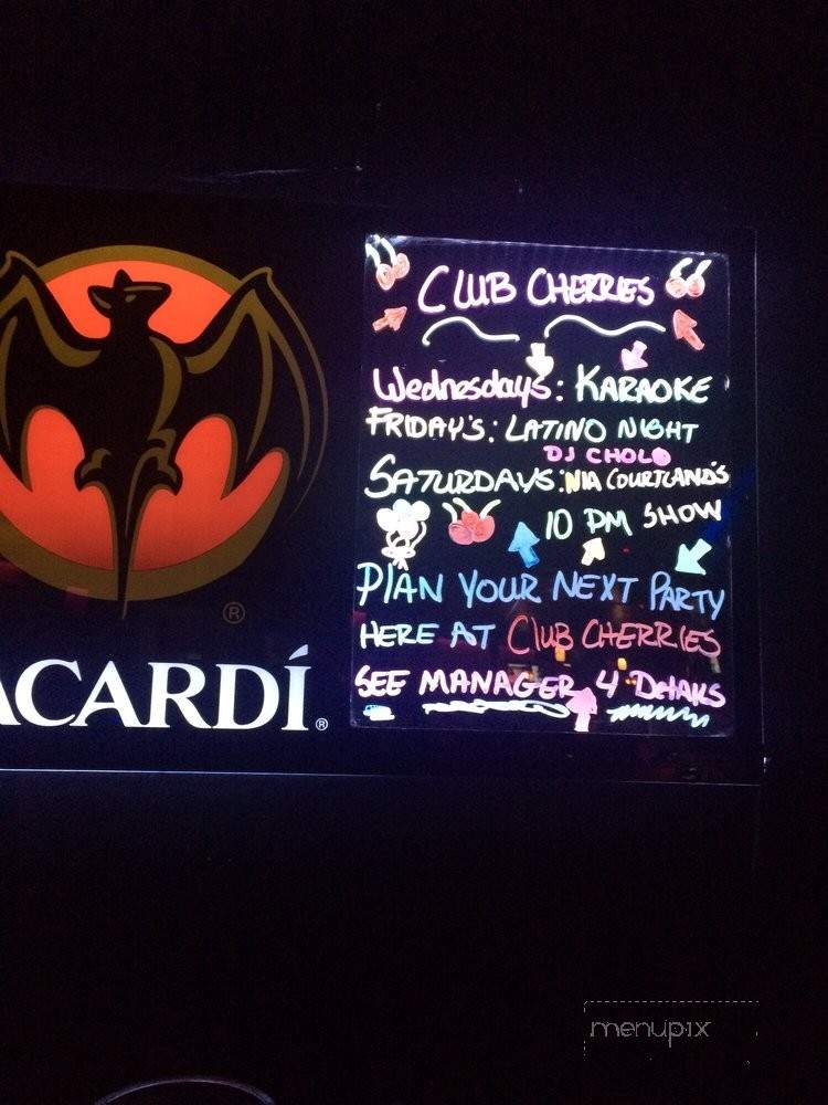 Cherries - Dallas, TX menu_pic