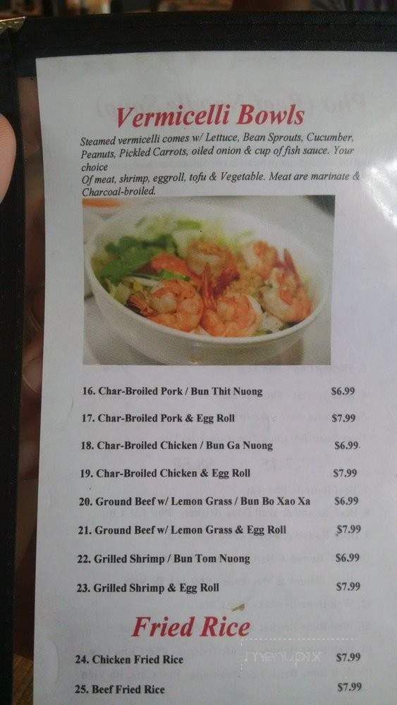 Pho Von's Vietnamese cuisine - Fort Myers, FL menu_pic