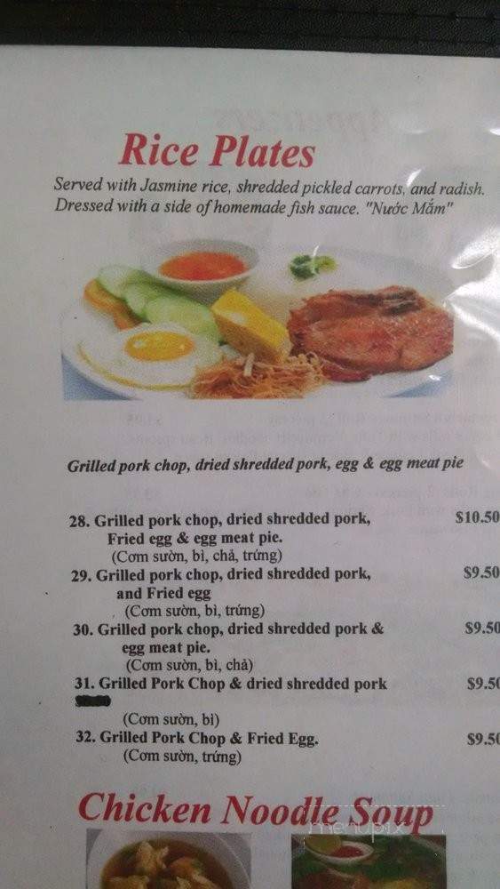 Pho Von's Vietnamese cuisine - Fort Myers, FL menu_pic