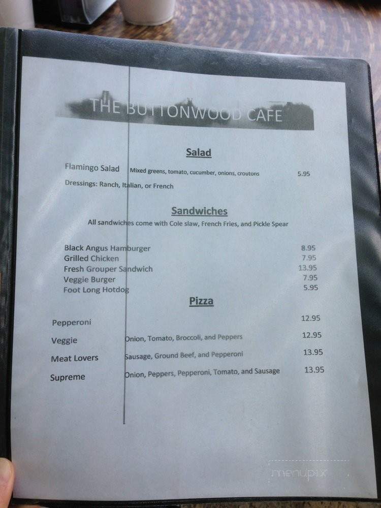 The Buttonwood Cafe - Homestead, FL menu_pic