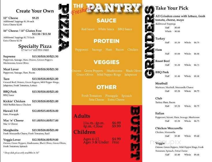 B.C.P.D. Pizza - Battle Creek, MI menu_pic