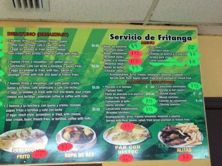 La Reyna Restaurant - Miami, FL menu_pic