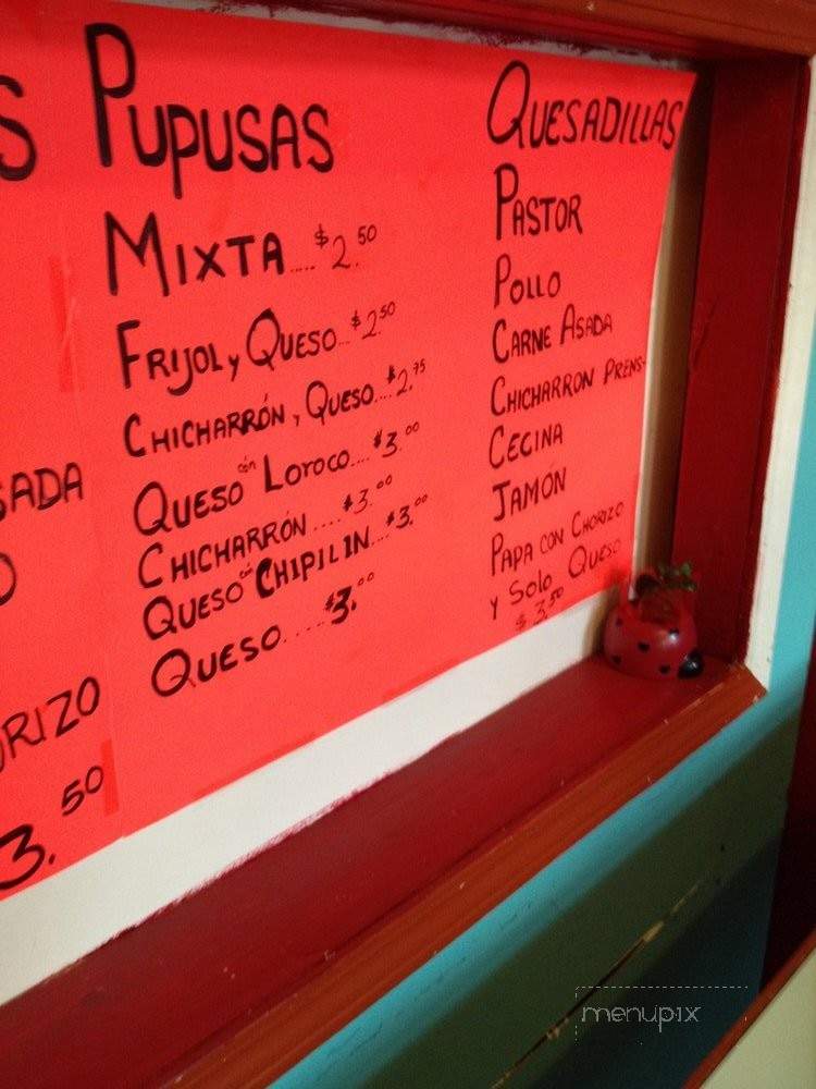 El Conde S.A. - Chicago, IL menu_pic