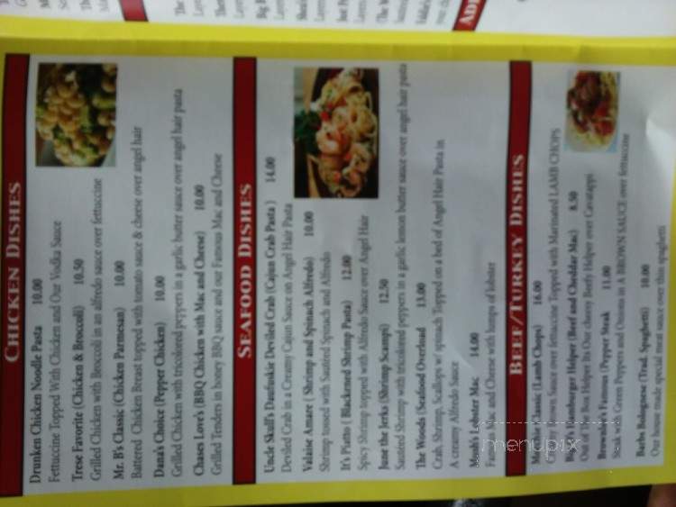 Pasta Bowl Restaurant - Detroit, MI menu_pic