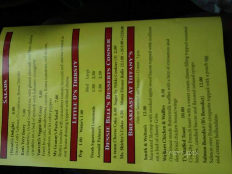 Pasta Bowl Restaurant - Detroit, MI menu_pic