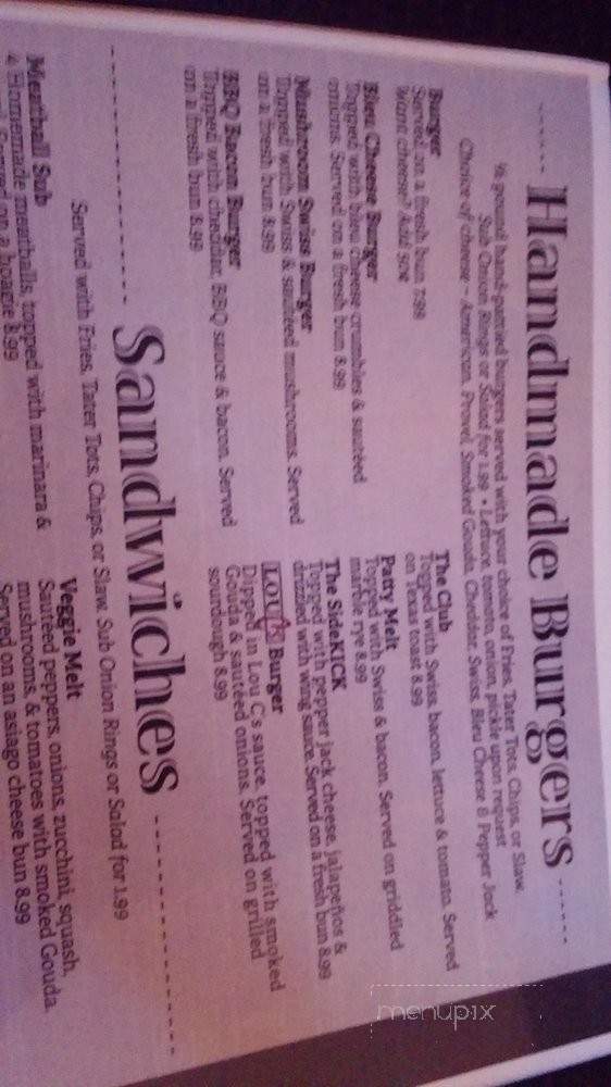 Lou C's Bar & Grill - Saint Louis, MO menu_pic