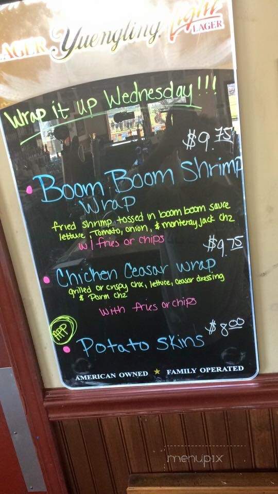 Cheap Seats Sports Bar & Grille - Oswego, NY menu_pic