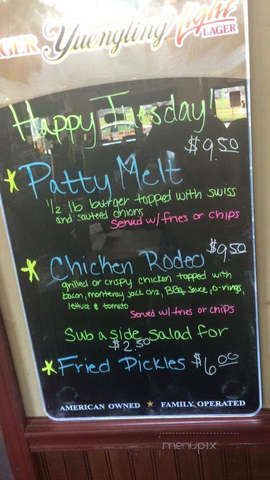 Cheap Seats Sports Bar & Grille - Oswego, NY menu_pic