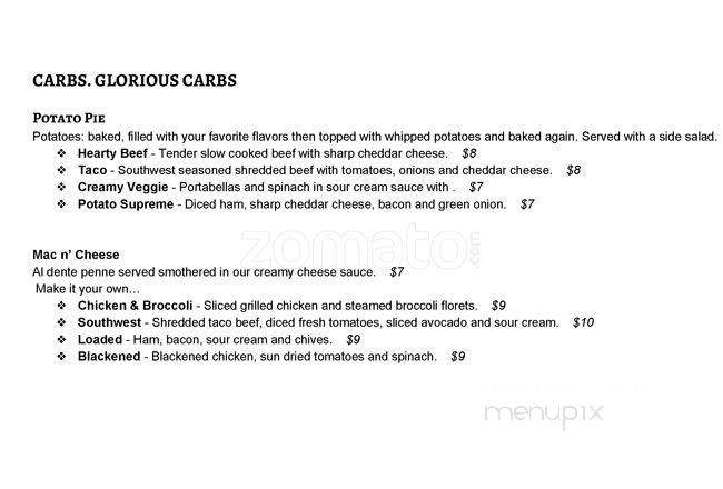 Highland Table - Shreveport, LA menu_pic