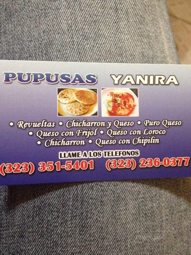 Chico Loco Pupusas - Los Angeles, CA menu_pic