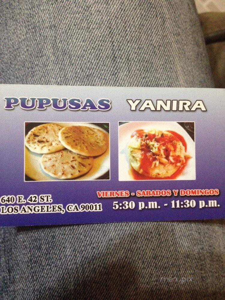 Chico Loco Pupusas - Los Angeles, CA menu_pic