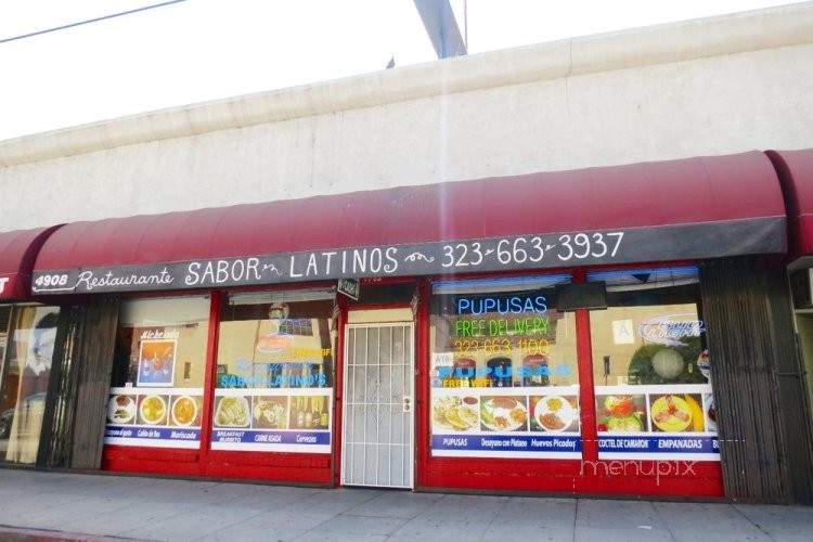Sabor Latinos - Los Angeles, CA menu_pic